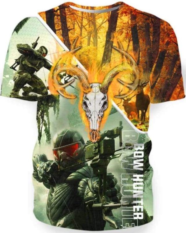 Bow Hunter - All Over Apparel - T-Shirt / S - www.secrettees.com