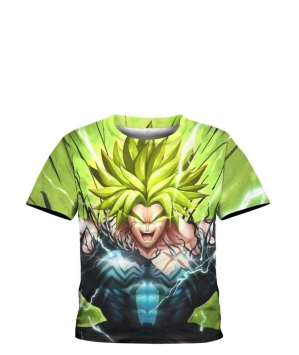 Broly and Venom Mashup - All Over Apparel - Kid Tee / S - www.secrettees.com