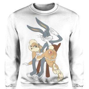 Bugs Bunny Sculaccia - All Over Apparel - Sweatshirt / S - www.secrettees.com