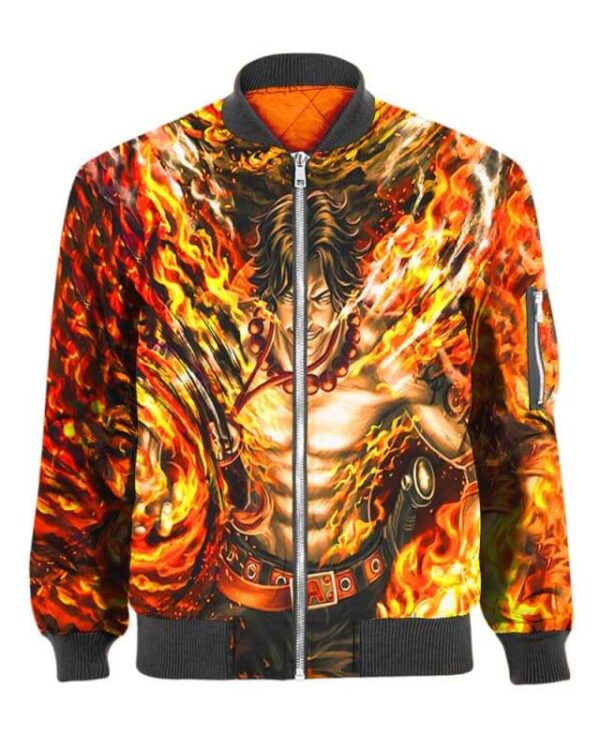 Burn The Whole World - All Over Apparel - Bomber / S - www.secrettees.com