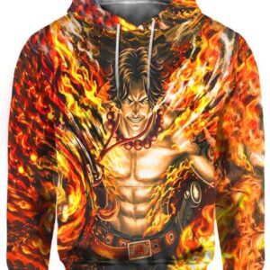 Burn The Whole World - All Over Apparel - Hoodie / S - www.secrettees.com
