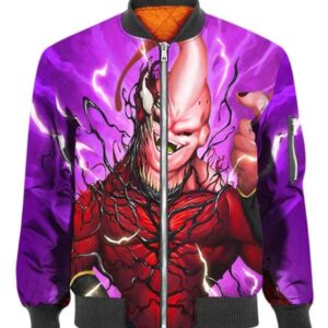 Buu and Carnage Mashup - All Over Apparel - Bomber / S - www.secrettees.com