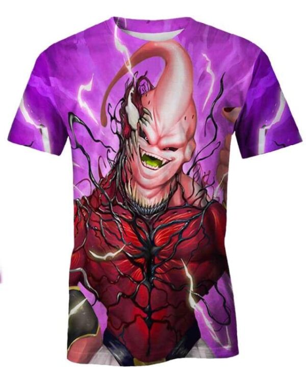 Buu and Carnage Mashup - All Over Apparel - T-Shirt / S - www.secrettees.com