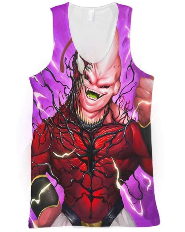 Buu and Carnage Mashup - All Over Apparel - Tank Top / S - www.secrettees.com