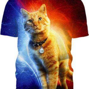 Captain Cat - All Over Apparel - T-Shirt / S - www.secrettees.com