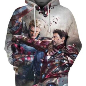 Captian fight - All Over Apparel - Hoodie / S - www.secrettees.com