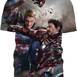 Captian fight - All Over Apparel - T-Shirt / S - www.secrettees.com