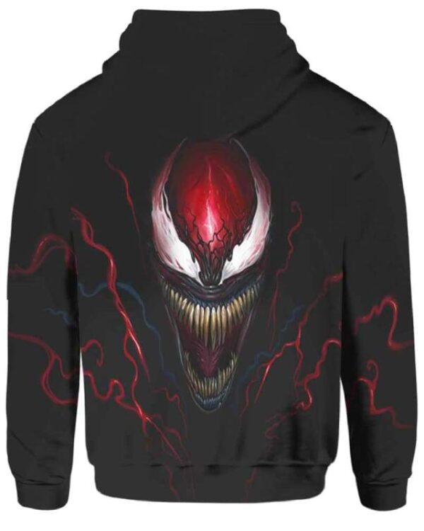 Carnage 3D Face - All Over Apparel - www.secrettees.com
