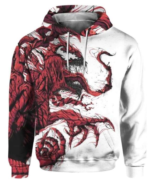 Carnage 3D - All Over Apparel - Hoodie / S - www.secrettees.com