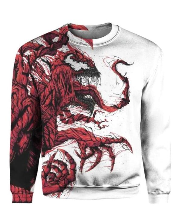 Carnage 3D - All Over Apparel - Sweatshirt / S - www.secrettees.com