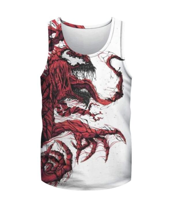 Carnage 3D - All Over Apparel - Tank Top / S - www.secrettees.com