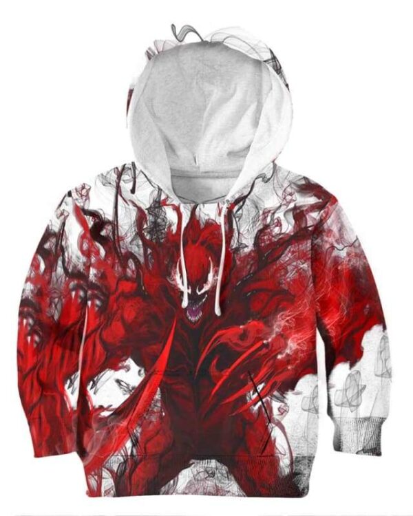 Carnage Art - All Over Apparel - Kid Hoodie / S - www.secrettees.com