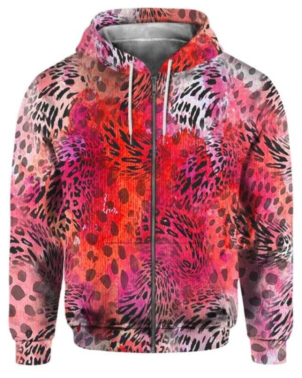 Carole Baskin Costume - All Over Apparel - Zip Hoodie / S - www.secrettees.com