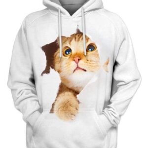 Cat and the Hole - All Over Apparel - Hoodie / S - www.secrettees.com