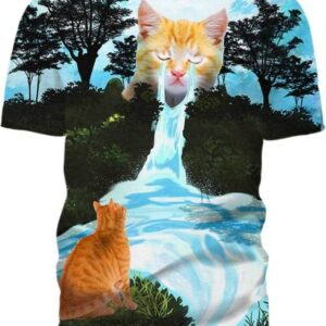 Cat Cry - All Over Apparel - T-Shirt / S - www.secrettees.com