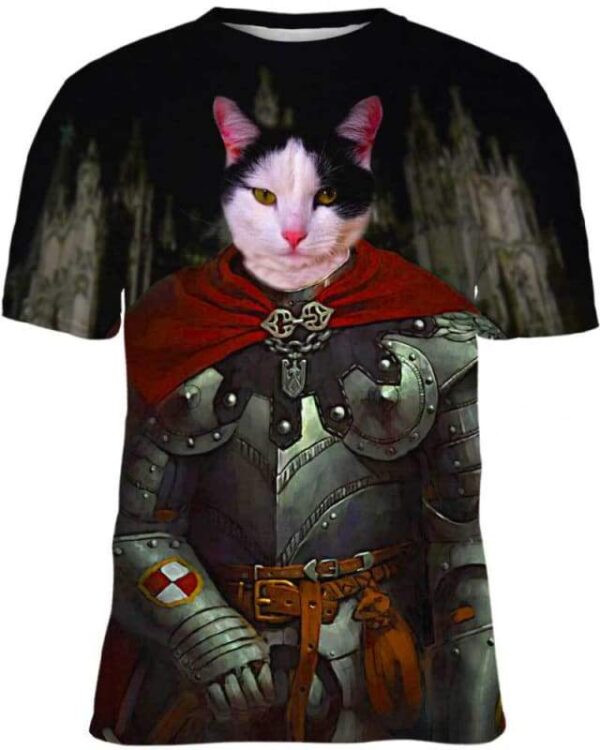 Cat Knight - All Over Apparel - Kid Tee / S - www.secrettees.com