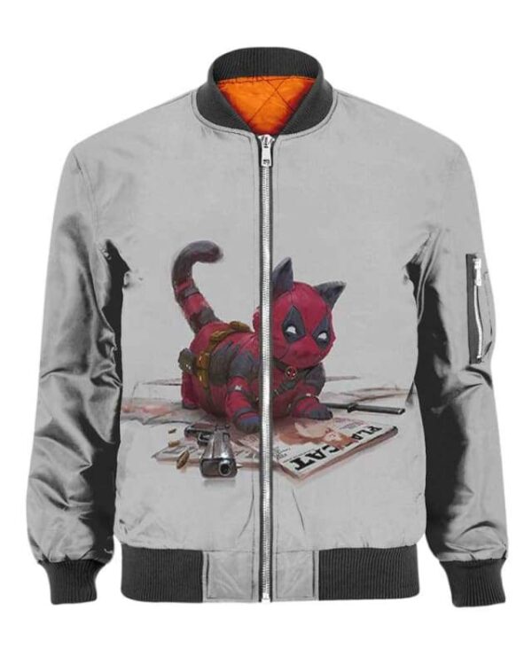 Catpool - All Over Apparel - Bomber / S - www.secrettees.com