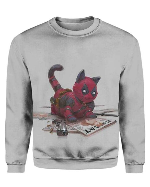 Catpool - All Over Apparel - Sweatshirt / S - www.secrettees.com