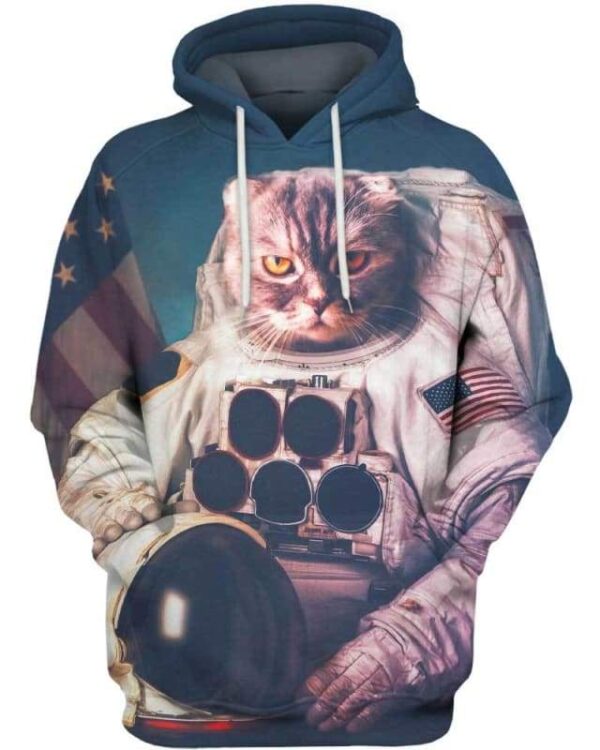 Catronaut - All Over Apparel - Hoodie / S - www.secrettees.com