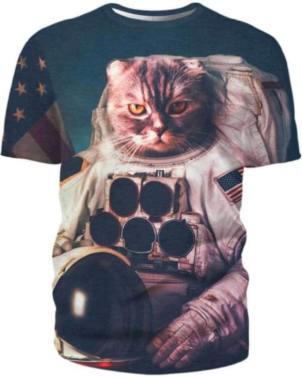 Catronaut - All Over Apparel - T-Shirt / S - www.secrettees.com