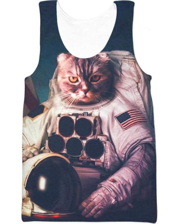 Catronaut - All Over Apparel - Tank Top / S - www.secrettees.com
