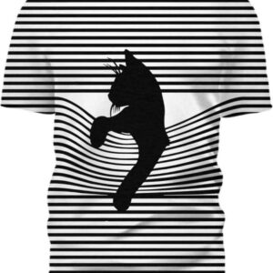 Cats 3D - All Over Apparel - T-Shirt / S - www.secrettees.com