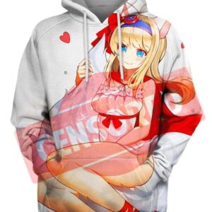 Charming Cat - All Over Apparel - Hoodie / S - www.secrettees.com