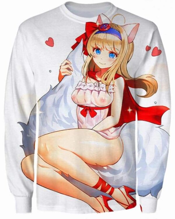 Charming Cat - All Over Apparel - Sweatshirt / S - www.secrettees.com