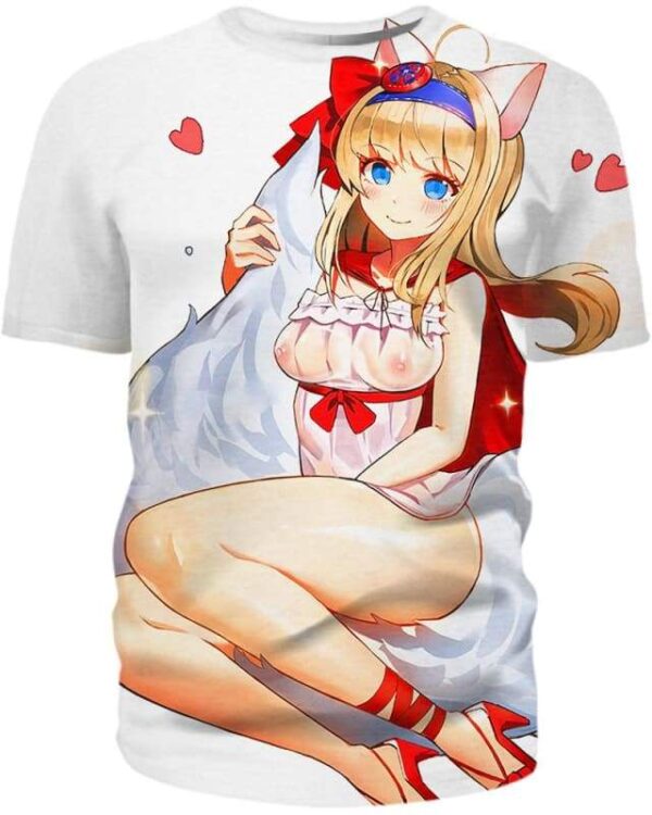 Charming Cat - All Over Apparel - T-Shirt / S - www.secrettees.com