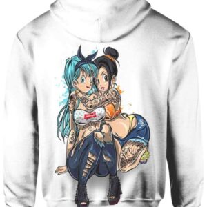 Chi Chi and Bulma - 3D All over print 