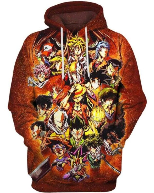 Childhood Legend - All Over Apparel - Hoodie / S - www.secrettees.com