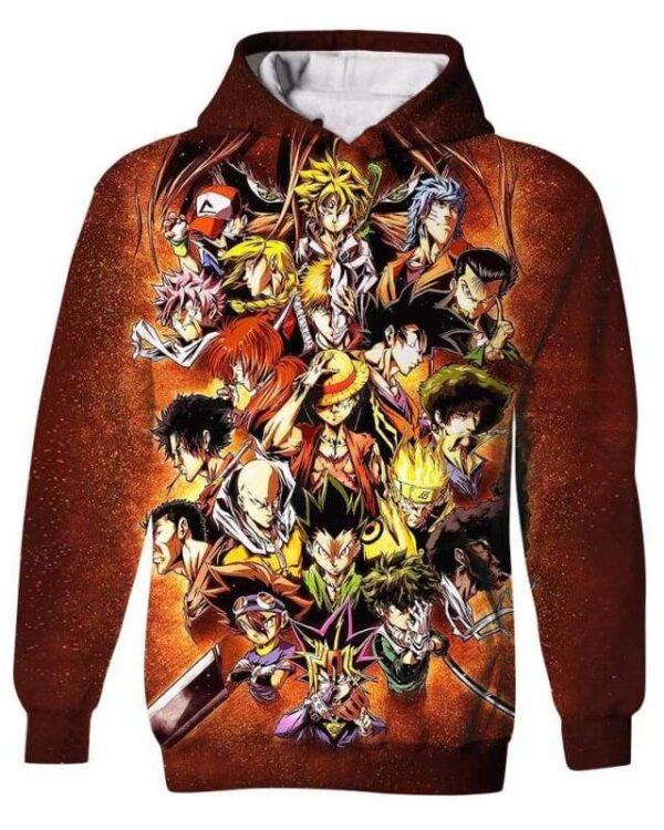 Childhood Legend - All Over Apparel - Kid Hoodie / S - www.secrettees.com