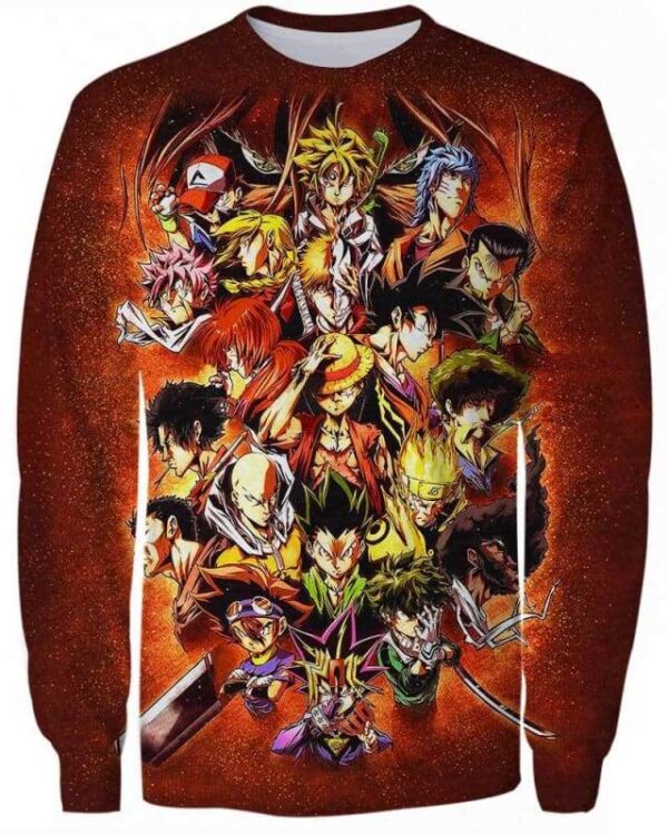 Childhood Legend - All Over Apparel - Sweatshirt / S - www.secrettees.com
