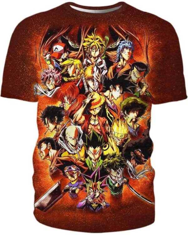 Childhood Legend - All Over Apparel - T-Shirt / S - www.secrettees.com