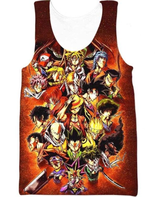 Childhood Legend - All Over Apparel - Tank Top / S - www.secrettees.com