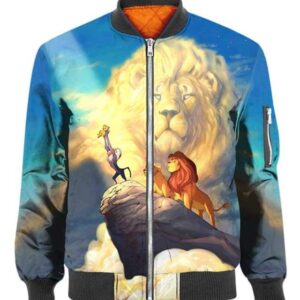 Circle of Life Lion King - All Over Apparel - Bomber / S - www.secrettees.com
