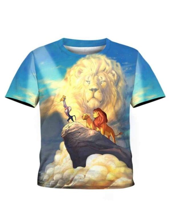 Circle of Life Lion King - All Over Apparel - Kid Tee / S - www.secrettees.com