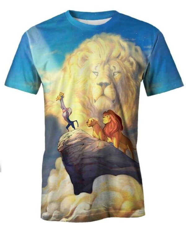 Circle of Life Lion King - All Over Apparel - T-Shirt / S - www.secrettees.com