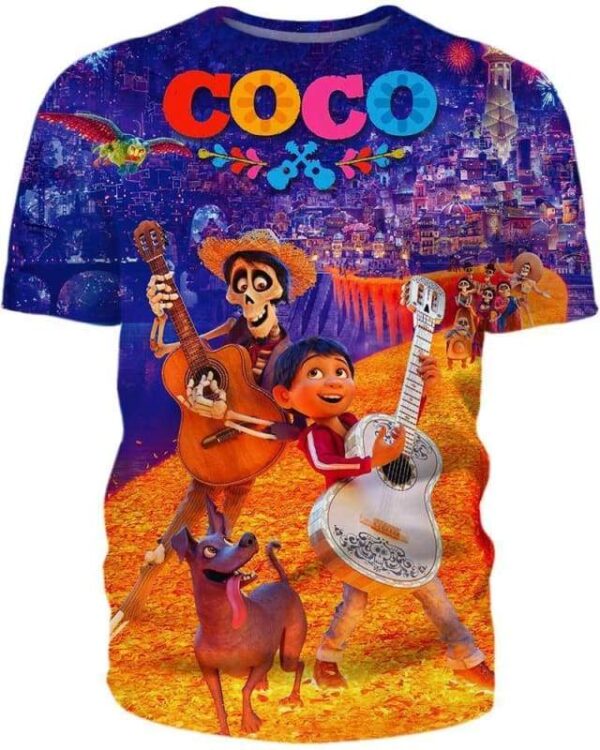 Coco Un Poco Loco Ghita - All Over Apparel - T-Shirt / S - www.secrettees.com