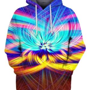 Colorful Chakra Spirituality - All Over Apparel - Hoodie / S - www.secrettees.com