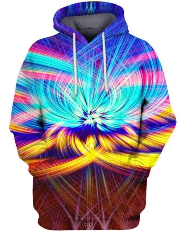 Colorful Chakra Spirituality - All Over Apparel - Hoodie / S - www.secrettees.com