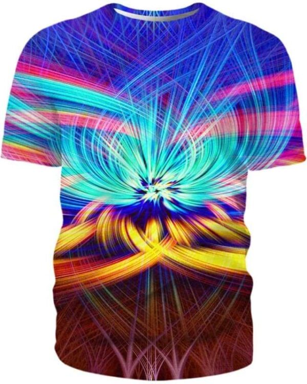 Colorful Chakra Spirituality - All Over Apparel - T-Shirt / S - www.secrettees.com