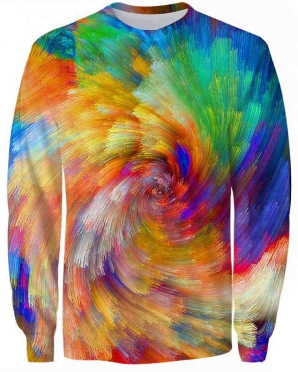 Colors In Bloom - All Over Apparel - Sweatshirt / S - www.secrettees.com