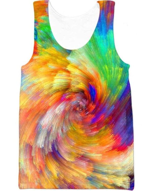 Colors In Bloom - All Over Apparel - Tank Top / S - www.secrettees.com