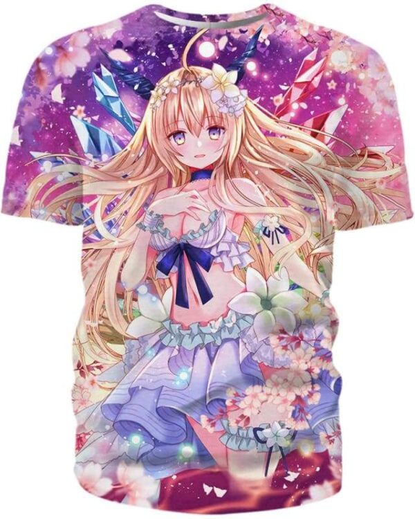 Crystal Girl - All Over Apparel - T-Shirt / S - www.secrettees.com