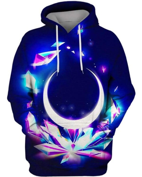 Crystal Moon - All Over Apparel - Hoodie / S - www.secrettees.com