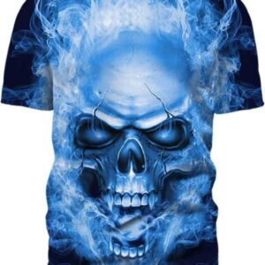 Dallas Cowboys Skull - All Over Apparel - T-Shirt / S - www.secrettees.com