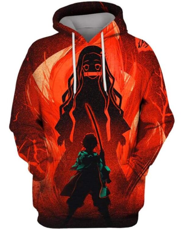 Dance Of The Fire God - All Over Apparel - Hoodie / S - www.secrettees.com