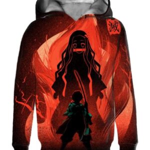 Dance Of The Fire God - All Over Apparel - Kid Hoodie / S - www.secrettees.com