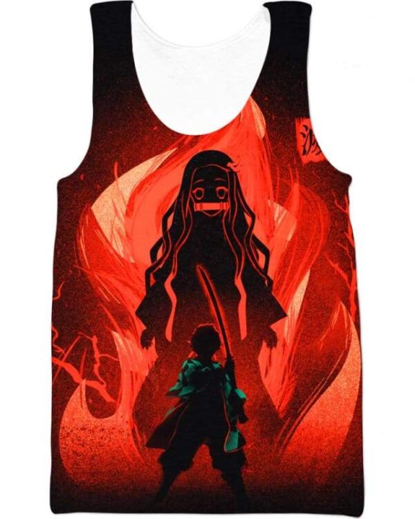 Dance Of The Fire God - All Over Apparel - Tank Top / S - www.secrettees.com